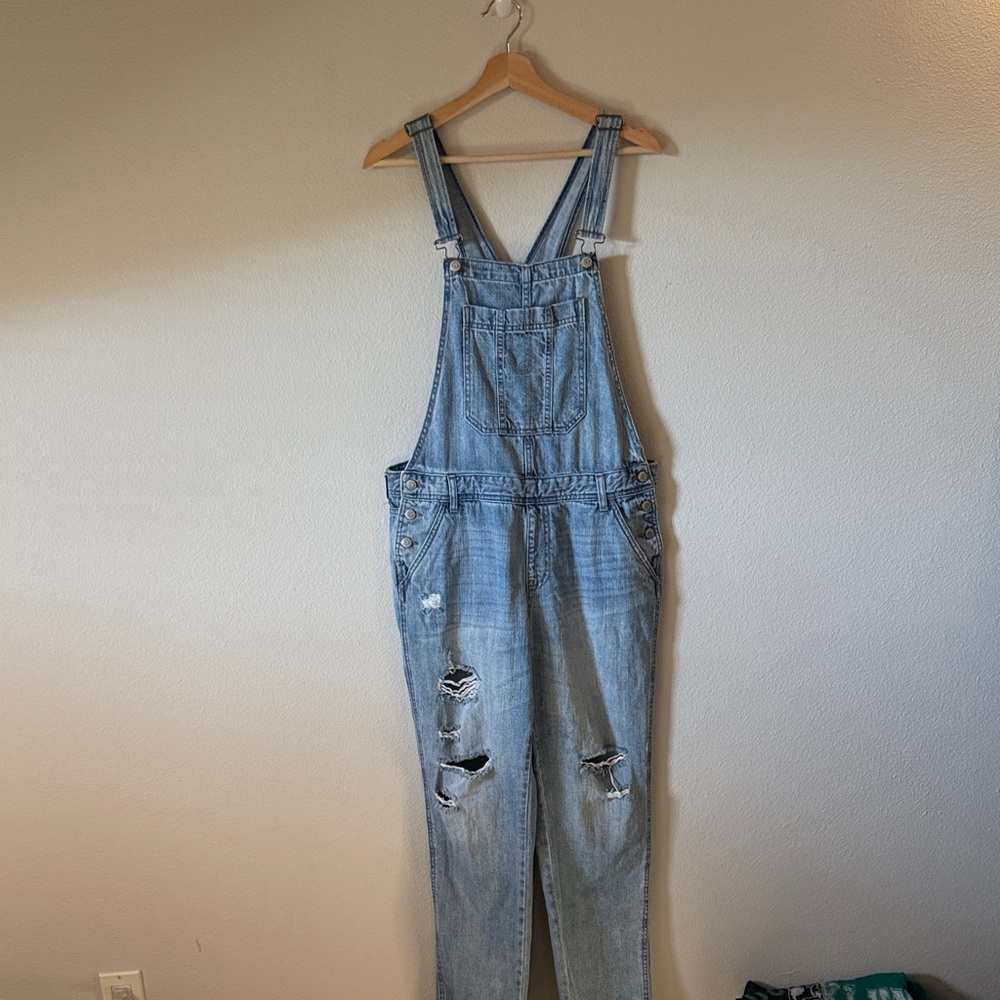Aeropostale Blue Denim Overalls